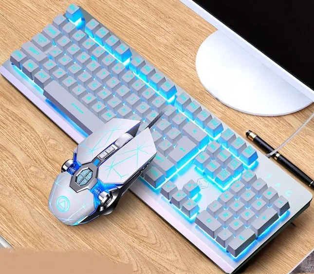 Gaming Keyboard and Mouse Combo - RGB Backlit Set