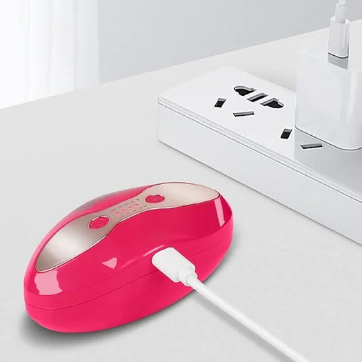 Heated Lip Plumper Device - LED Light Therapy for Fuller Lips