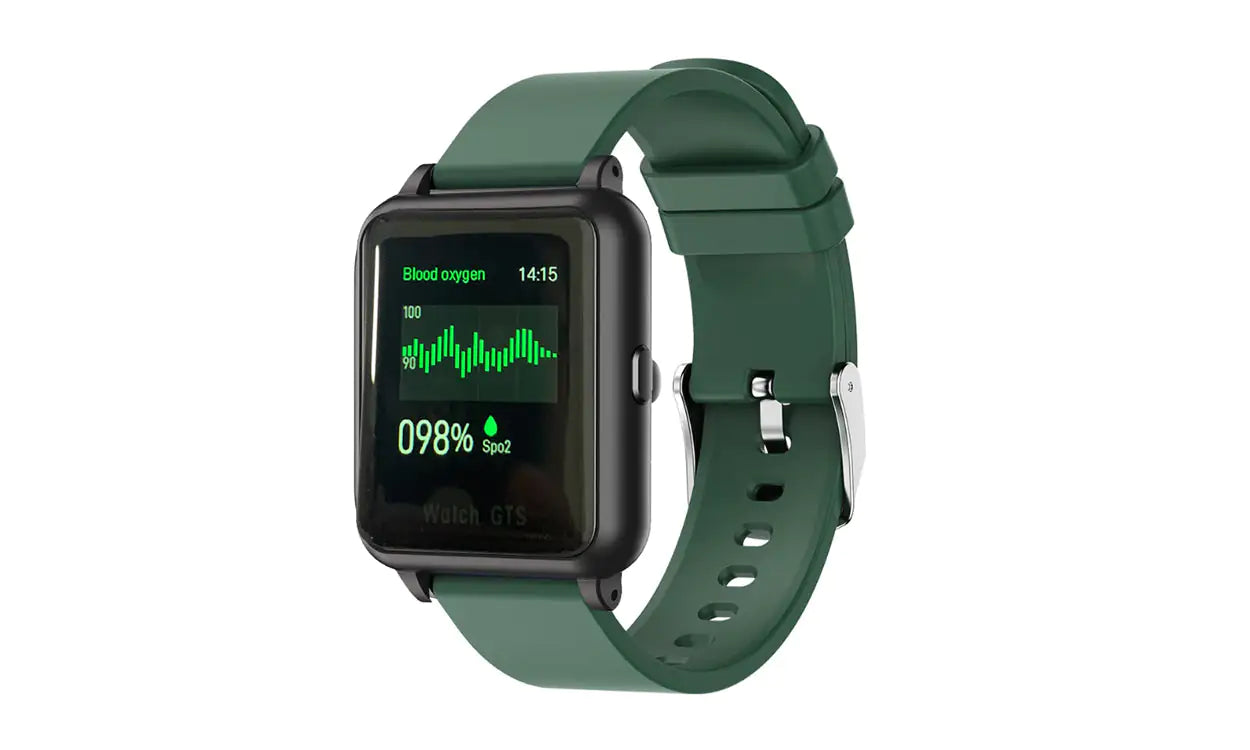 OXITEMP Smart Watch - Live Oximeter, Thermometer & Pulse Monitor with Activity Tracker