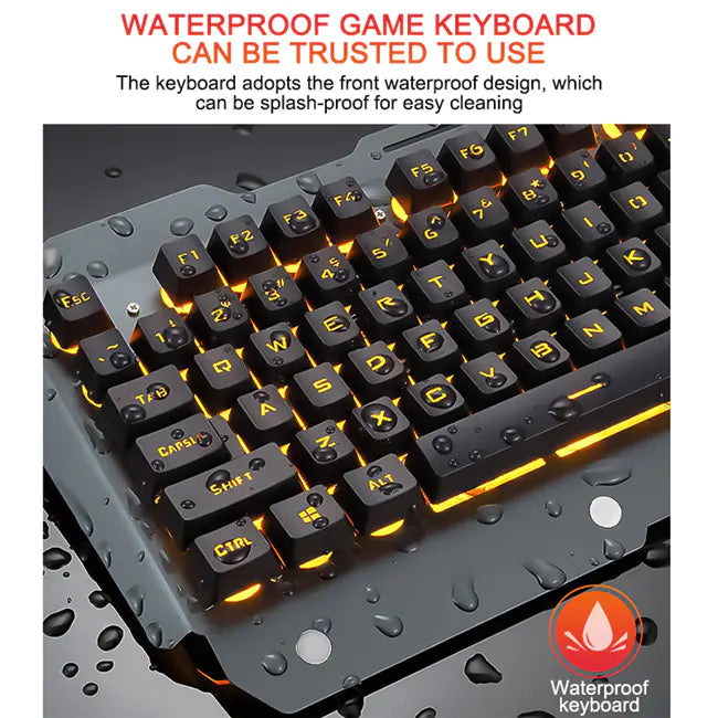Ergonomic Mechanical Keyboard - RGB Backlit Split Design