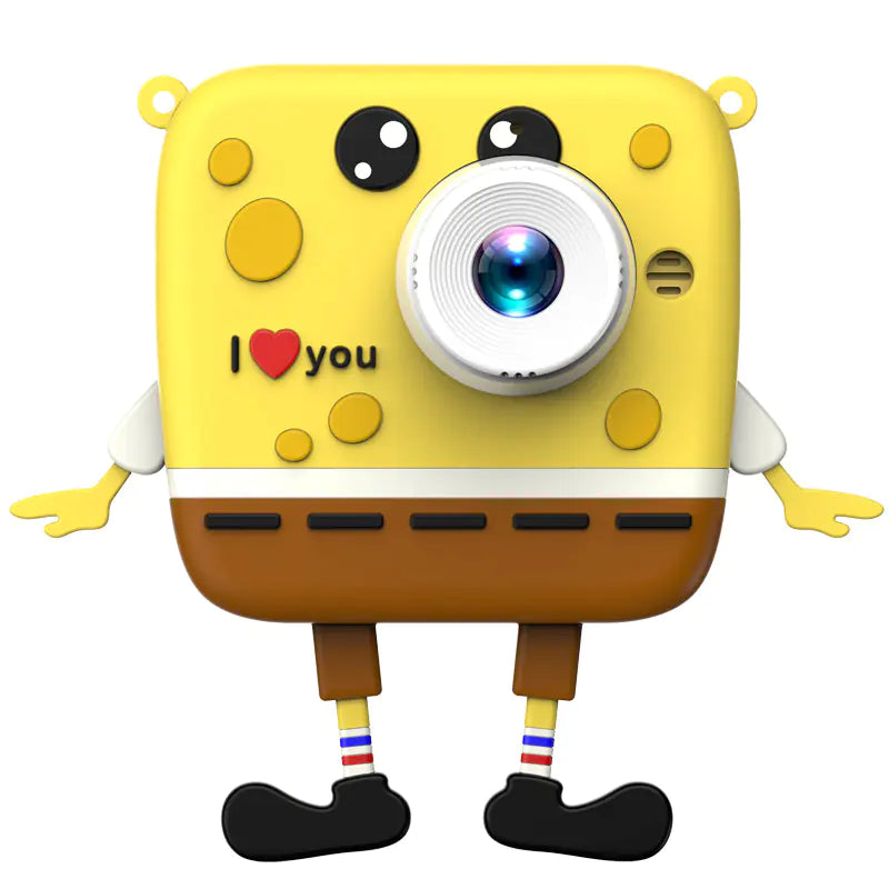 Kids Digital Camera - Cute Cartoon Design HD Photo & Video