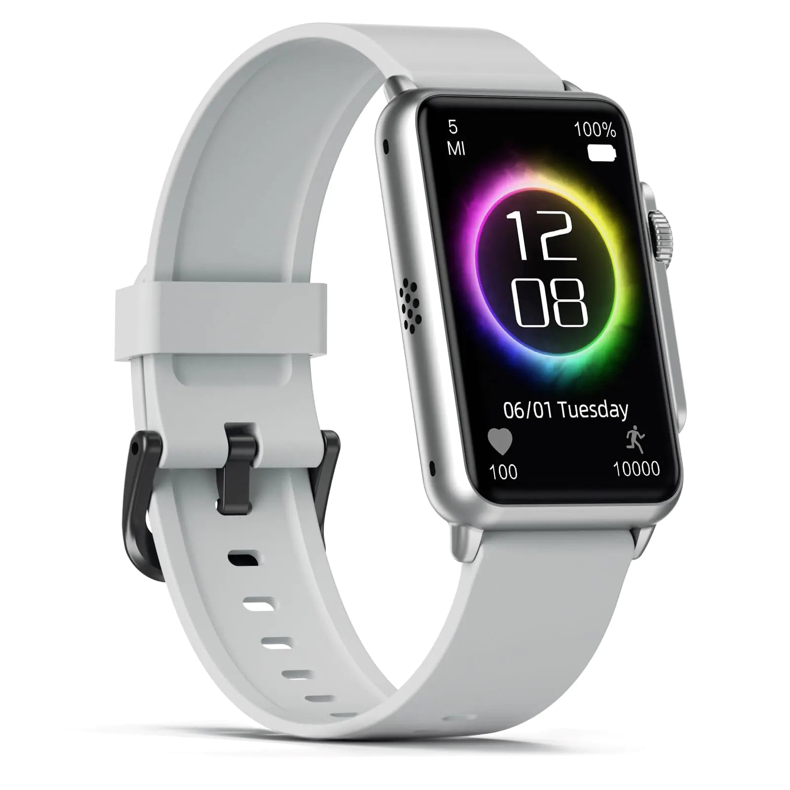 FITVII Health Fitness Tracker - 24/7 Blood Pressure & Heart Rate Monitor with Calling
