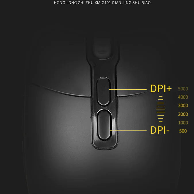 Spider-Man Gaming Mouse - RGB LED Wired Gaming Mouse