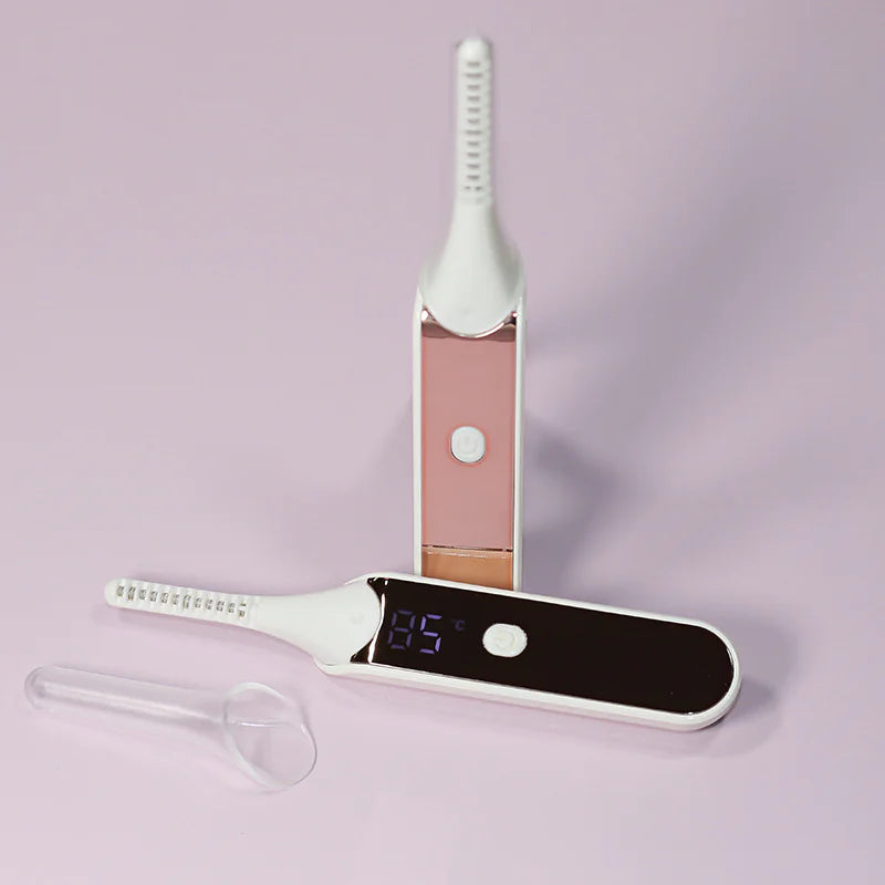 Electric Heated Eyelash Curler - Long-Lasting Curl Beauty Tool