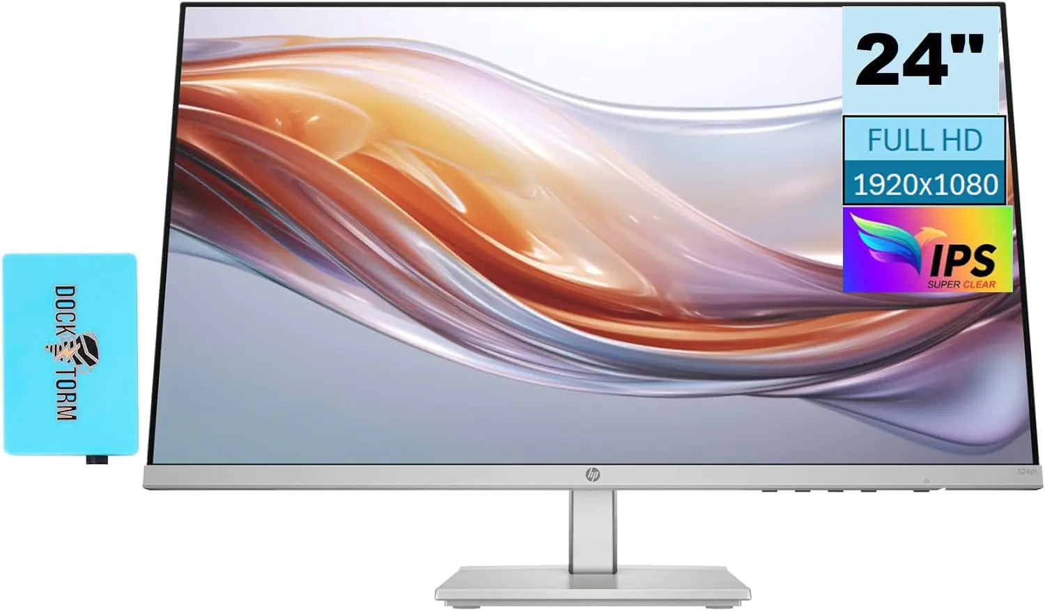 HP 24" Monitor 524sh - Full HD IPS 300 Nits with USB Hub