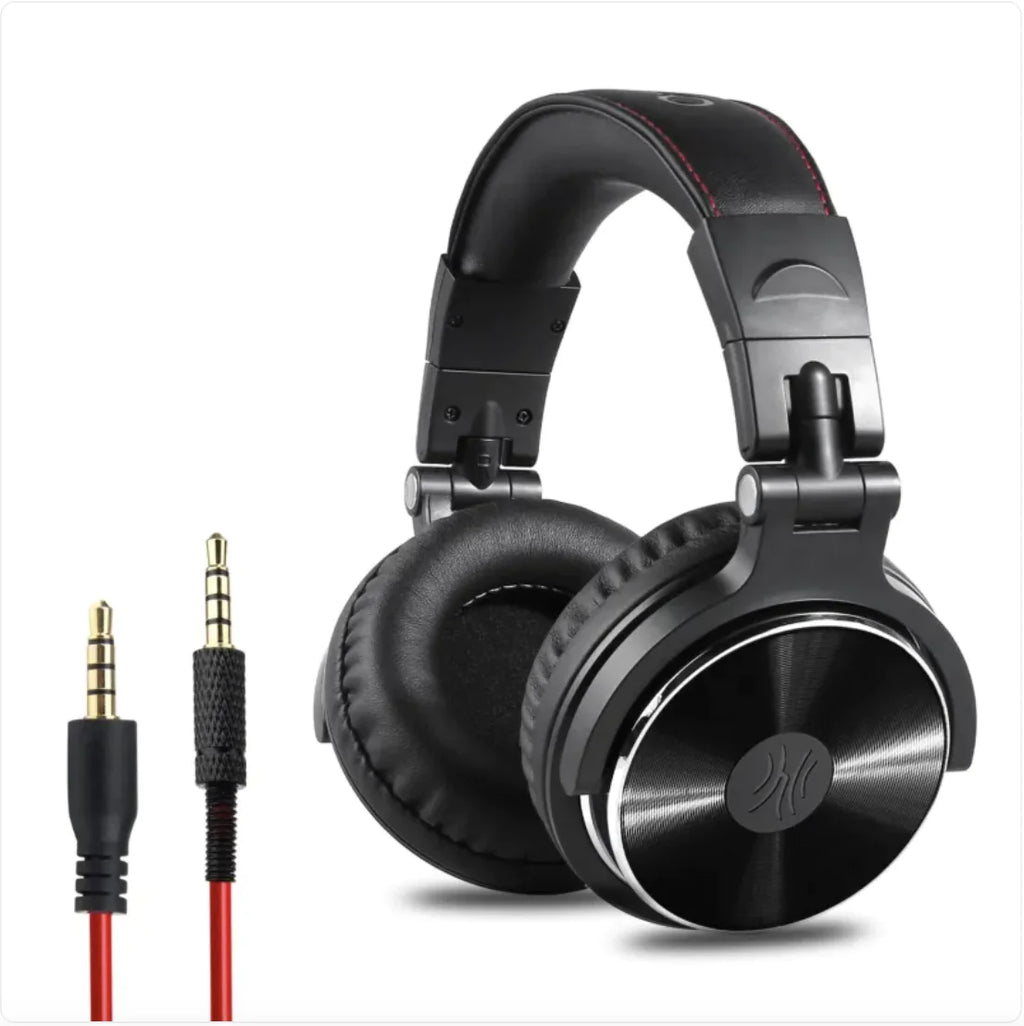 Wired Headphones - 3.5mm Over-Ear with Microphone