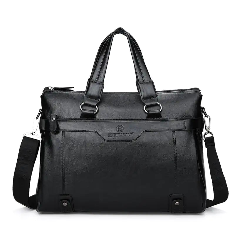 Men's Laptop Briefcase - Professional Shoulder Bag