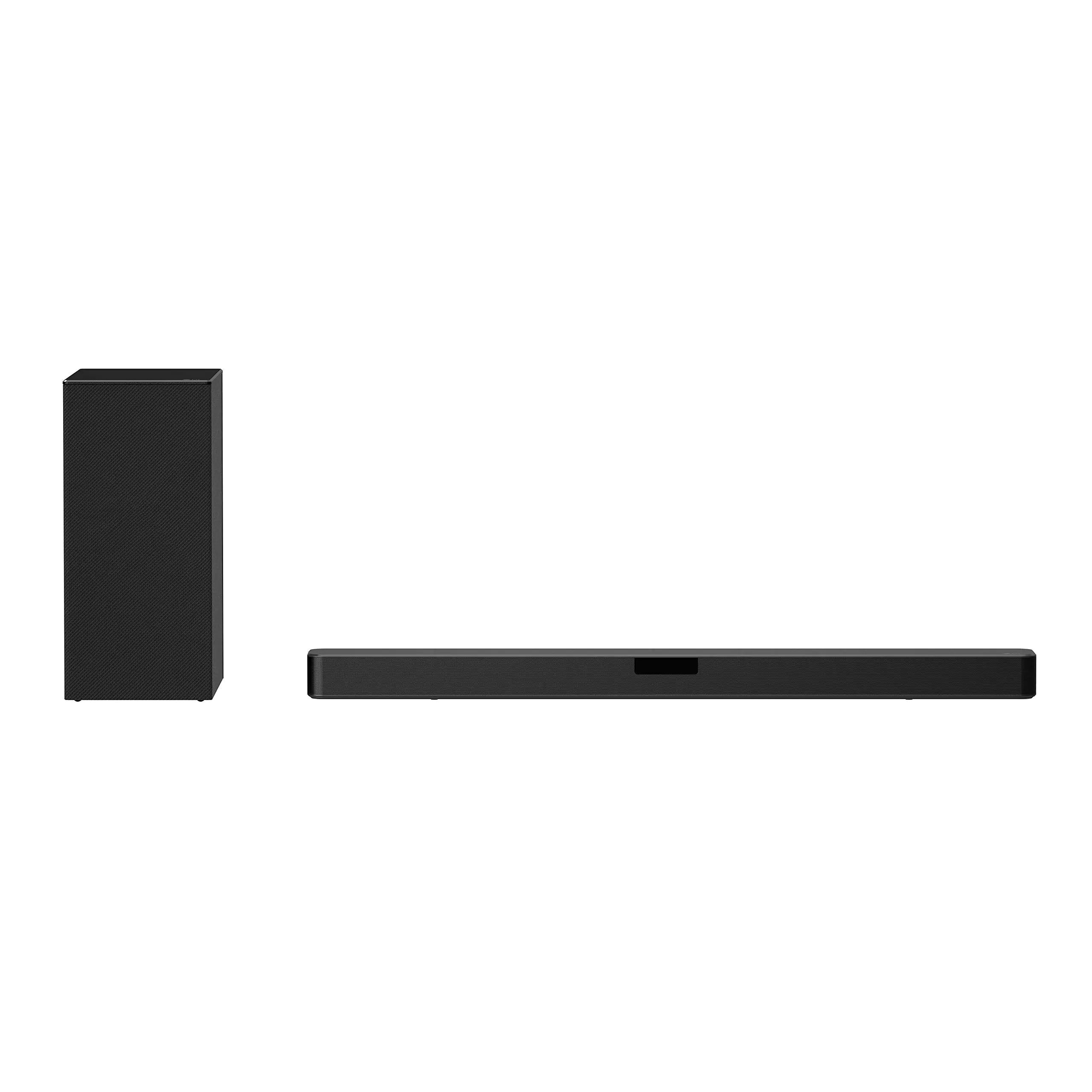 LG SN5Y 2.1 ch 400W High Res Audio Sound Bar with DTS Virtual:X Black (Renewed)
