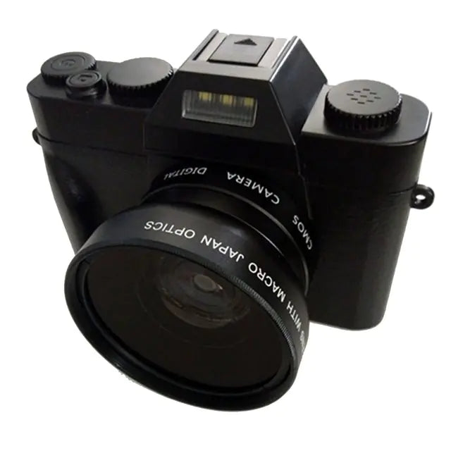 4K Digital Camera - Semi-SLR with 16x Wide-Angle Lens