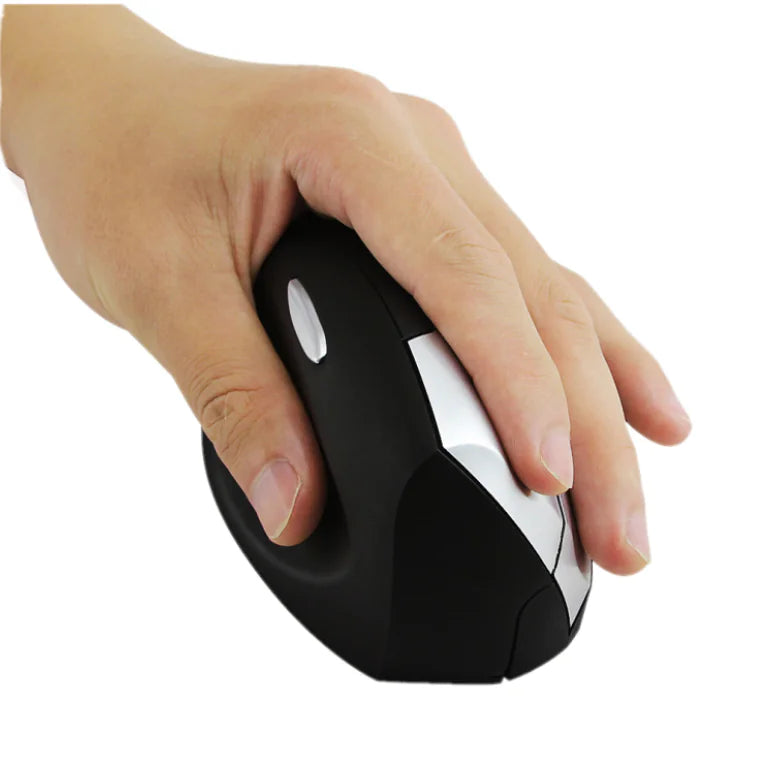 Ergonomic Vertical Mouse - Wrist Pain Relief Design