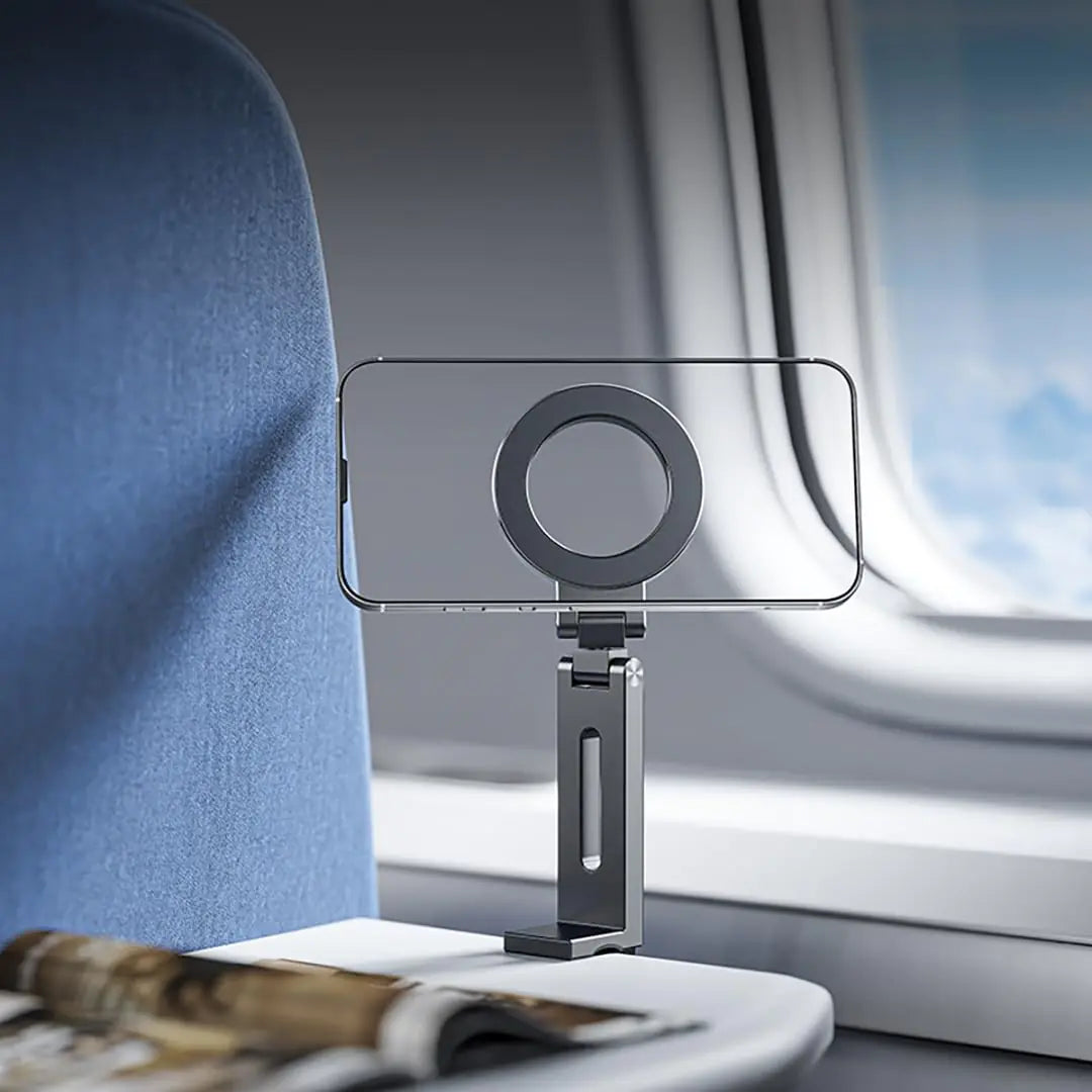 MagSafe Airplane Phone Holder - Magnetic Travel Phone Mount