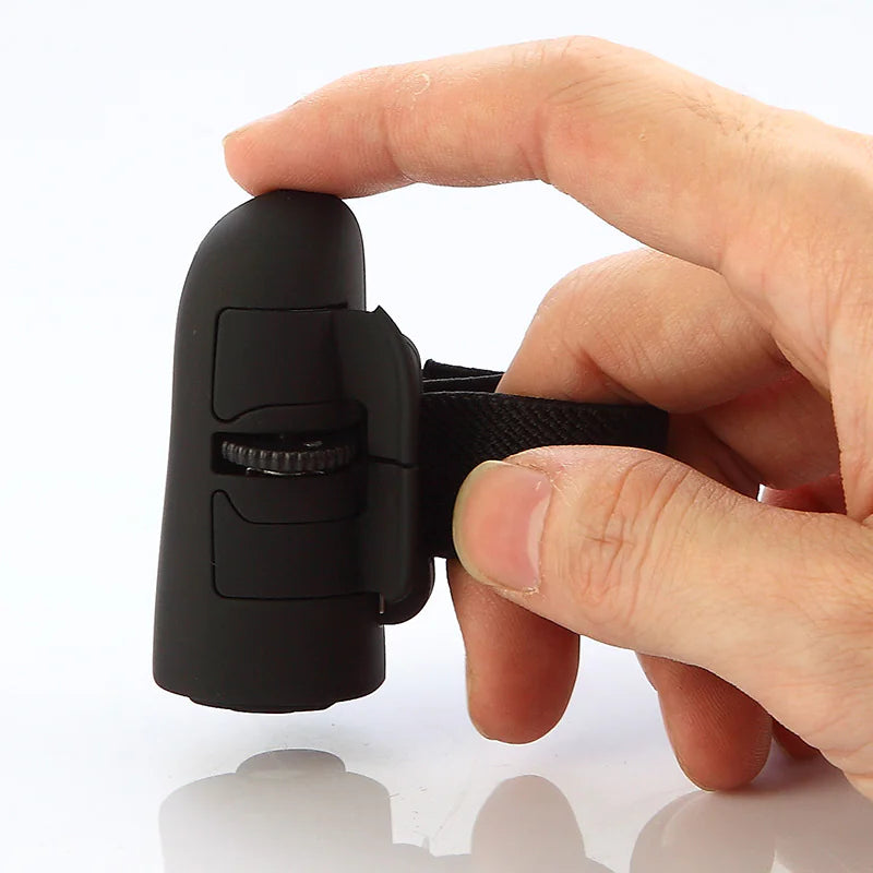 Finger Mouse - 2.4GHz Wireless with Adjustable Strap