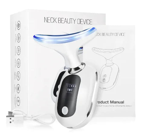 Neck Firming Device - Vibration & Heat Therapy for Neck & Décolleté