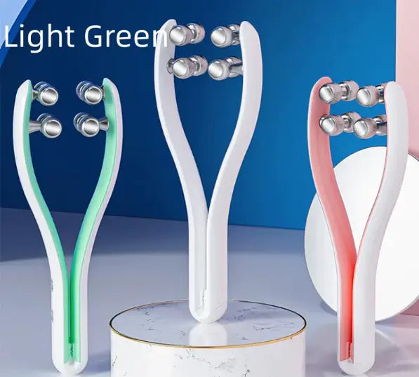 Jade Face Roller - Facial Massage Tool for Lifting & Contouring