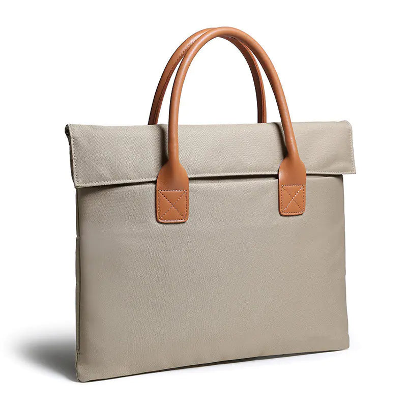 Laptop Briefcase - Professional Business Bag with Shoulder Strap