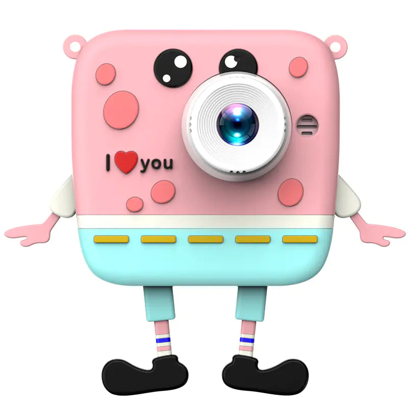 Kids Digital Camera - Cute Cartoon Design HD Photo & Video
