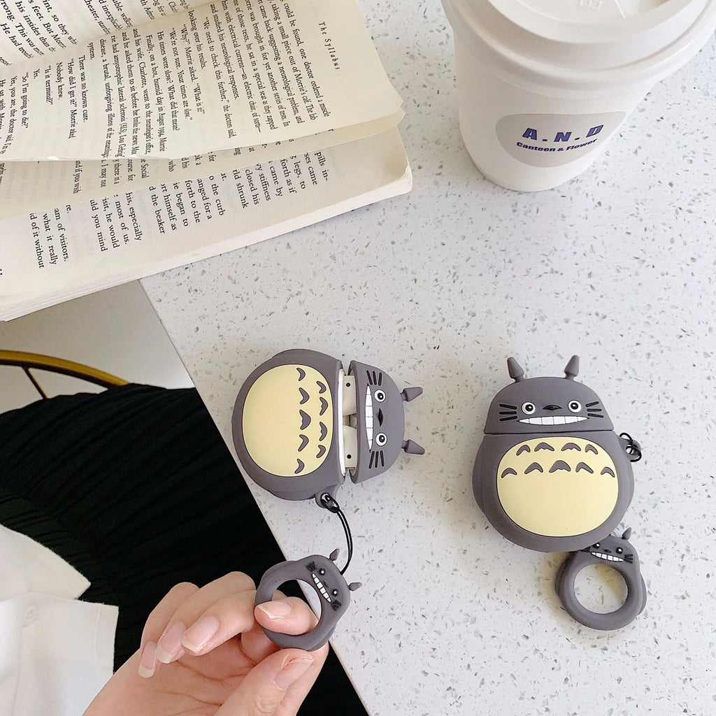 Metallic Dust-Proof Sticker for AirPods with Totoro Case