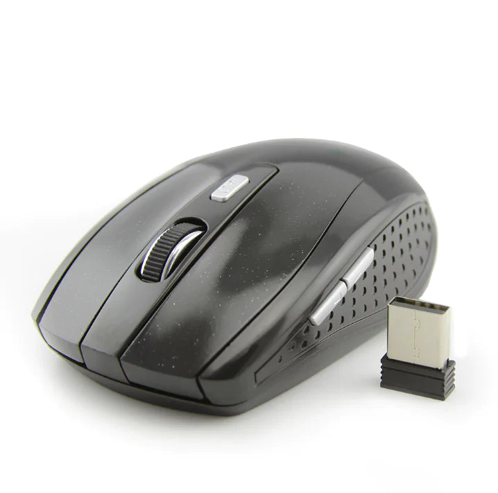 Wireless Computer Mouse - 2.4GHz Optical for Office & Home