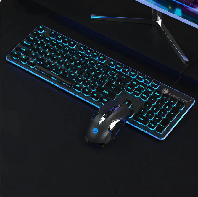 Office Keyboard - Wired USB with LED Backlight