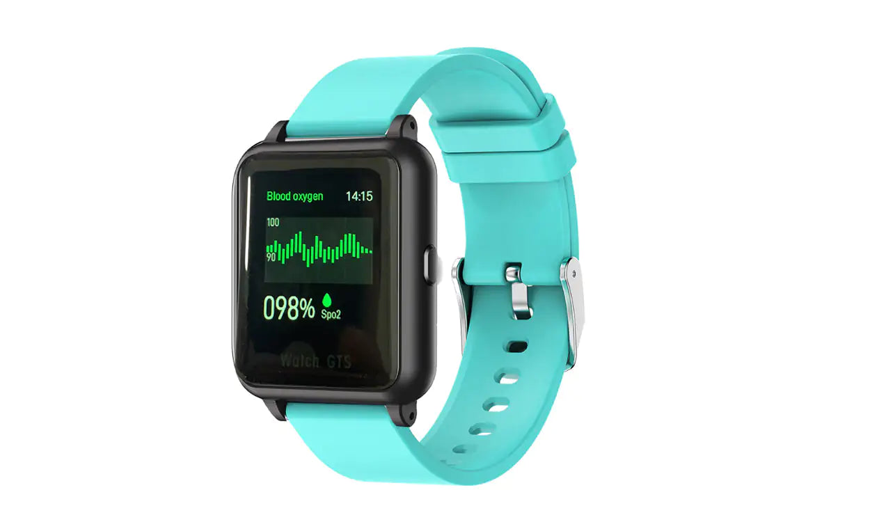OXITEMP Smart Watch - Live Oximeter, Thermometer & Pulse Monitor with Activity Tracker