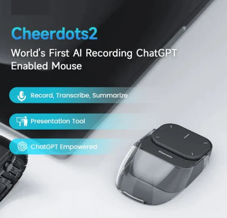 Air Mouse - Wireless Remote with Voice Control & Gyroscope