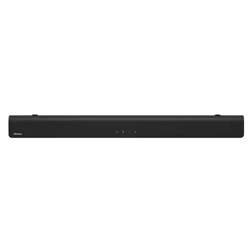 Hisense HS205G 2.0Ch Sound Bar 120W DTS Virtual: X Dolby Audio HDMI/ARC/Optical/USB Bluetooth Roku TV Ready Black (HS205G 2024 Model)