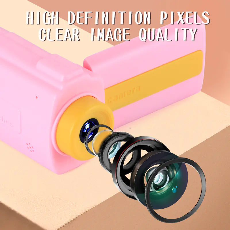 Kids Camera with Flip Screen - Digital Video Camera for Children