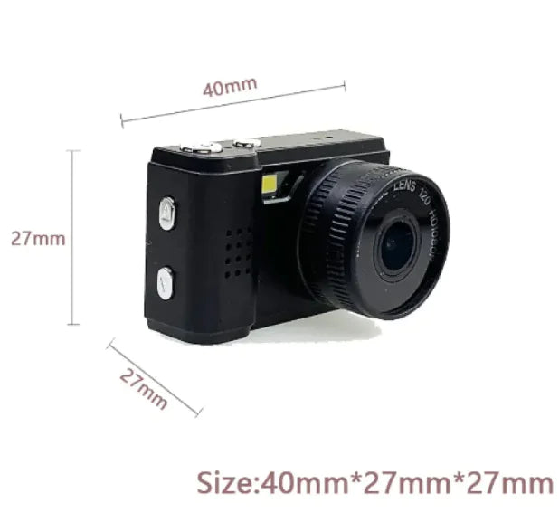 Mini Thumb Camera - Compact Digital Camera for Discreet Recording