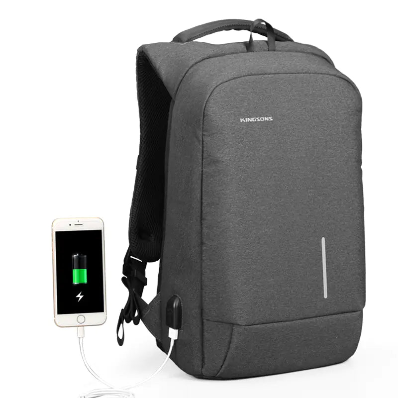 College Laptop Backpack - Student Backpack with USB Port