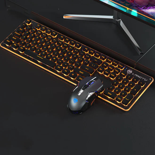 Office Keyboard - Wired USB with LED Backlight