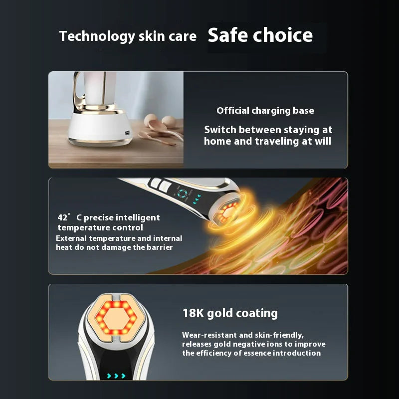 Microcurrent Eye Massager - Anti-Aging Eye Treatment Device