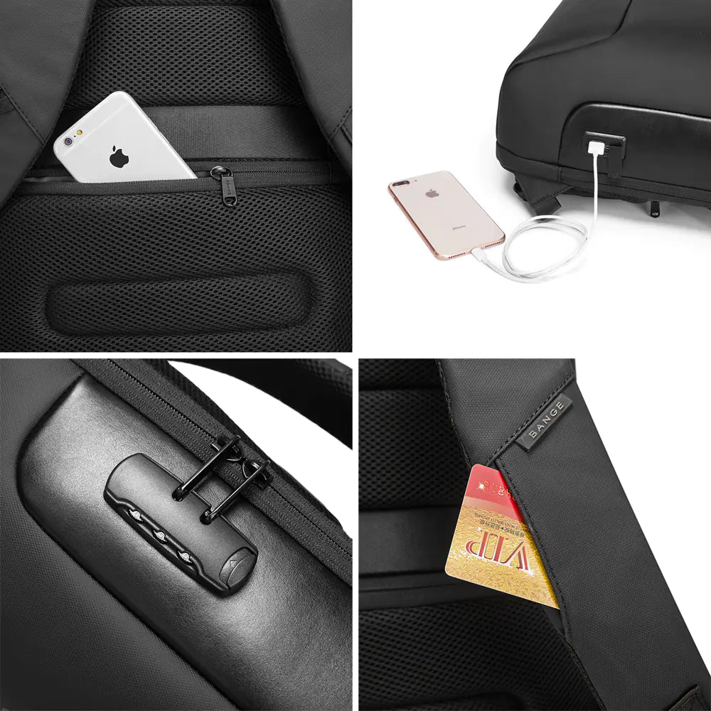 Waterproof Business Travel Laptop Backpack