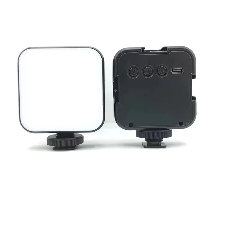 Desktop Ring Light with Microphone - LED Beauty Light for Streaming