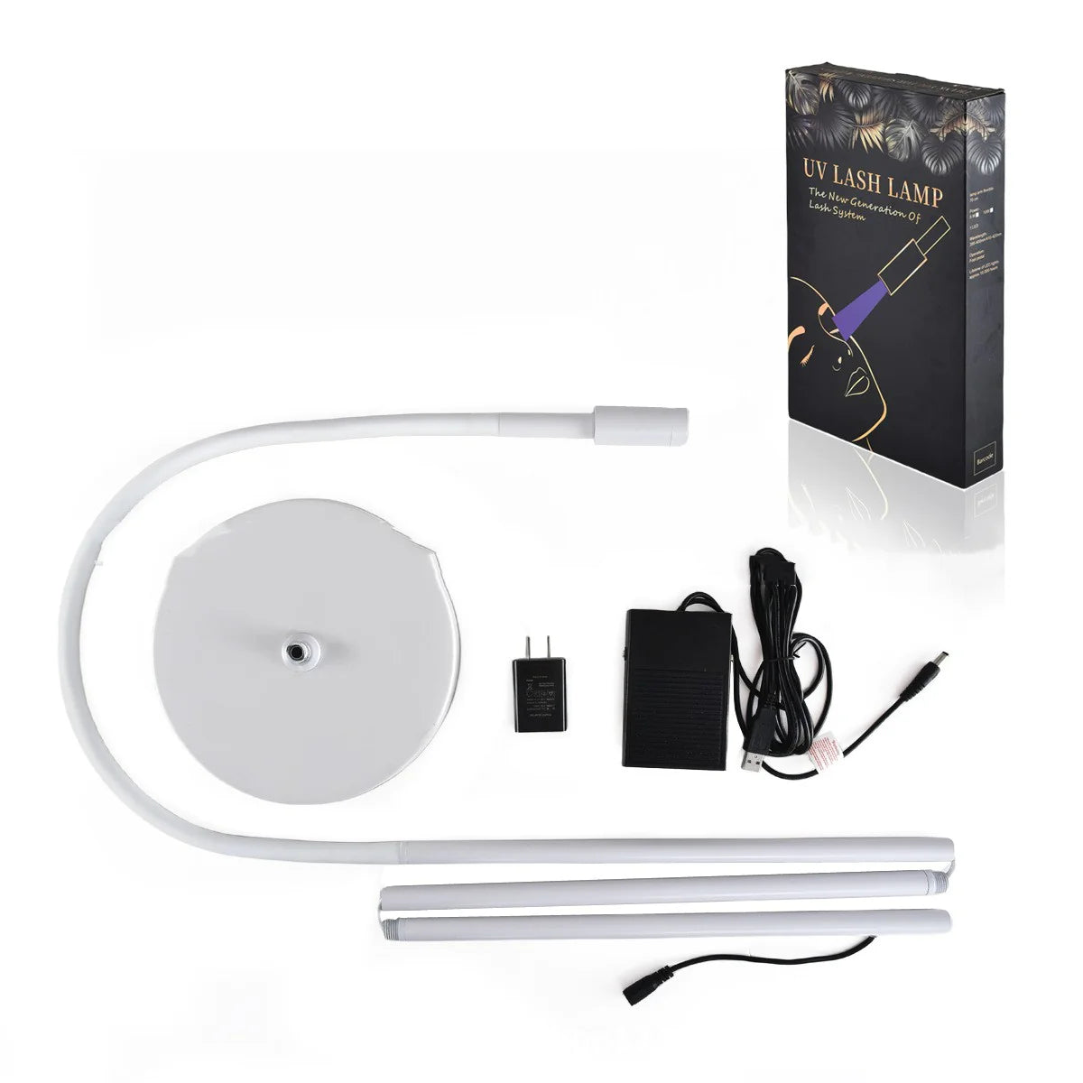 LED Nail Lamp Floor Stand - Professional Manicure Light