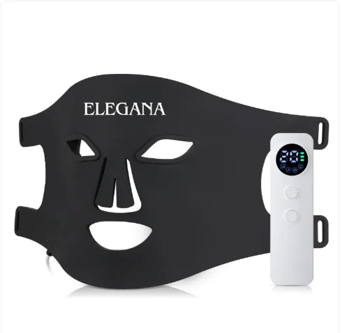 LED Silicone Face Mask - Wearable Light Therapy Device