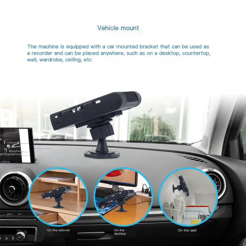 Night Vision Action Camera - HD Sports Mini Recorder