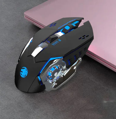 Bluetooth Mouse - Wireless Silent Clicks for Laptop & Tablet