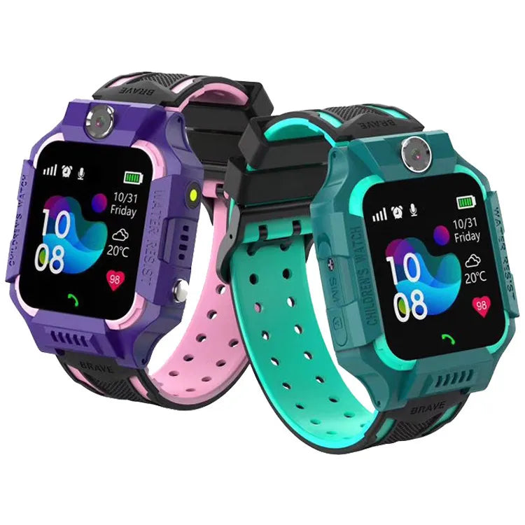 Kids Smart Watch with GPS Tracker - Waterproof Safety Watch for Children
