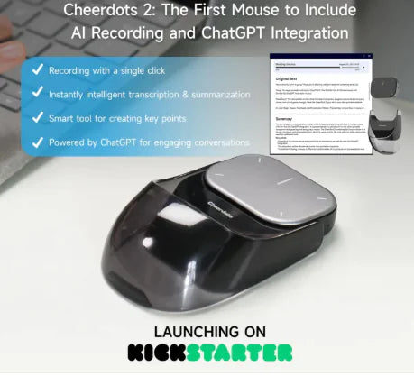 Air Mouse - Wireless Remote with Voice Control & Gyroscope