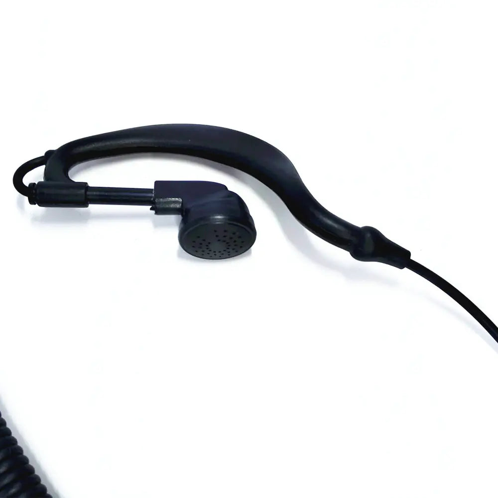 Walkie Talkie Headset - 3.5mm Single Ear Hook Wired