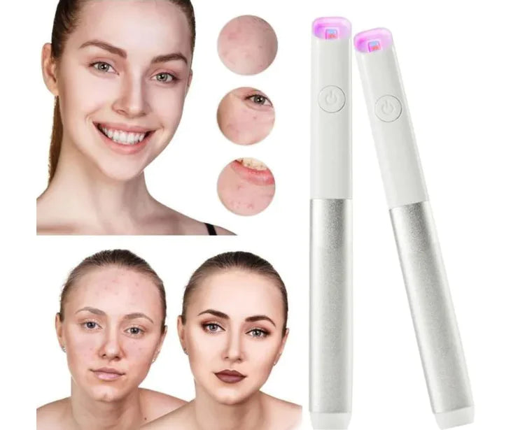 LED Light Therapy Mask - Red & Blue Light Acne Treatment