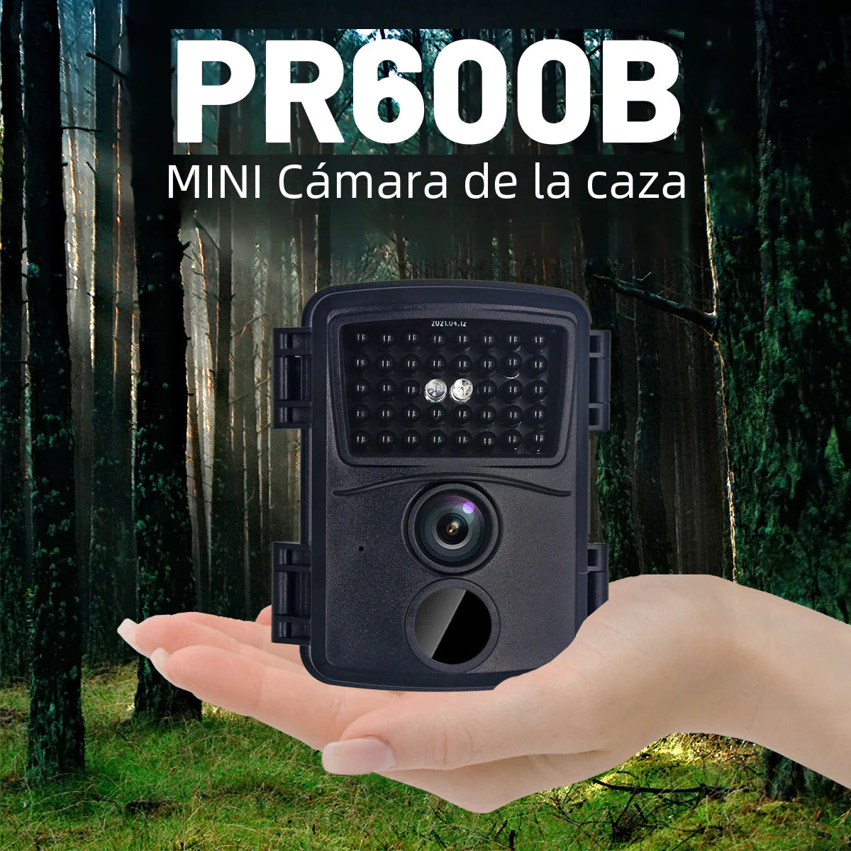 Trail Camera 20MP - HD Infrared Hunting Camera with Night Vision
